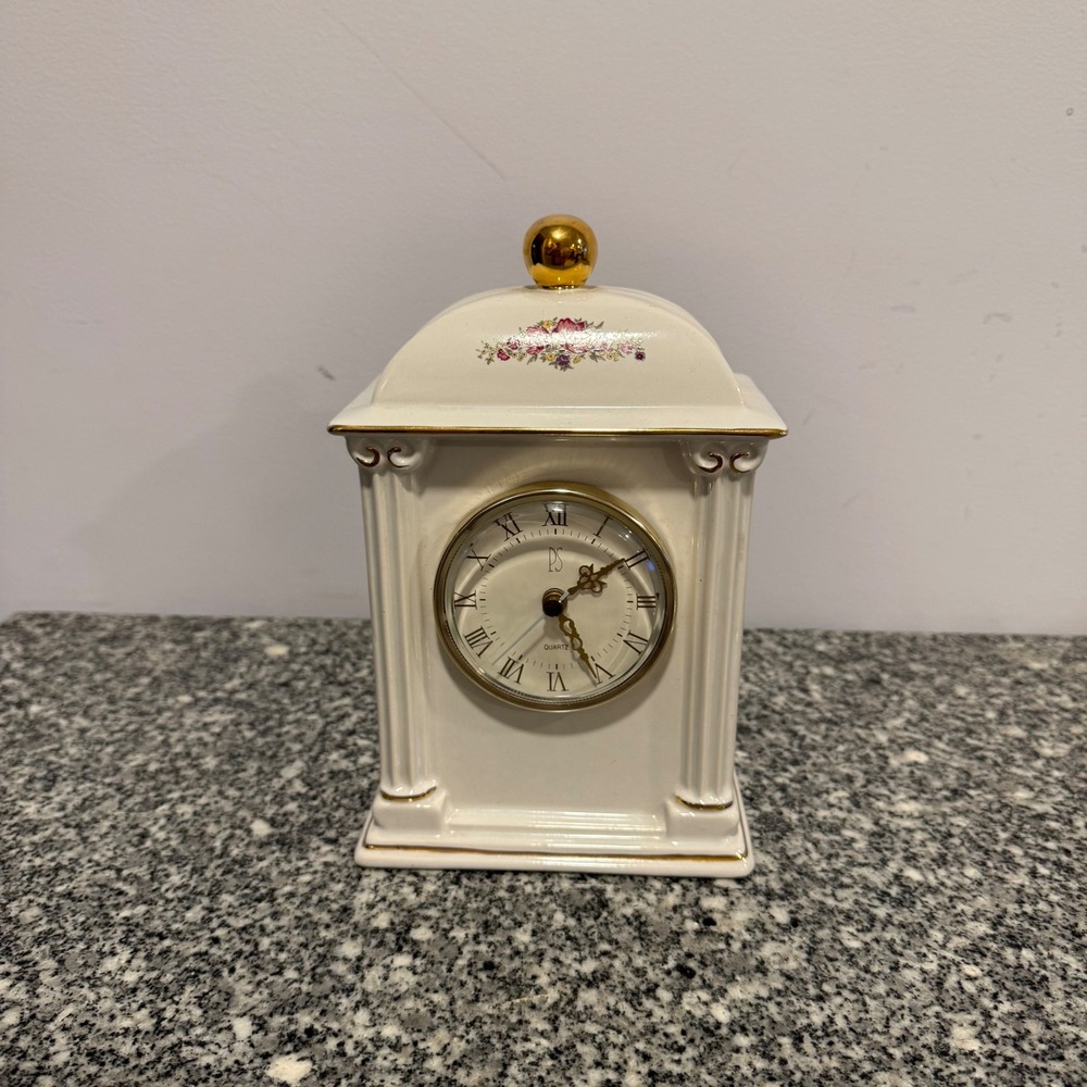 PAUL SEBASTIAN Limited Edition 1991 Porcelain Mantel Clock